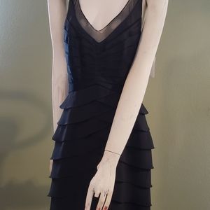 XSCAPES Black cocktail party dress NWT